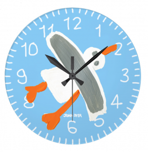Time for a Cornish art clock for your kitchen