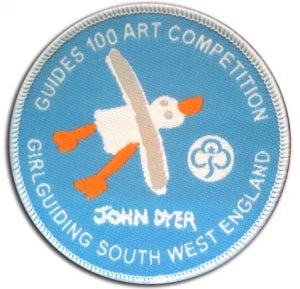 Embroidered John Dyer Badge to celebrate 100 years of Girl Guiding John Dyer Gallery