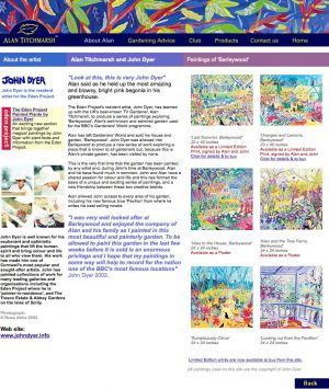 John Dyer Designs Alan Titchmarsh's New web site John Dyer Gallery