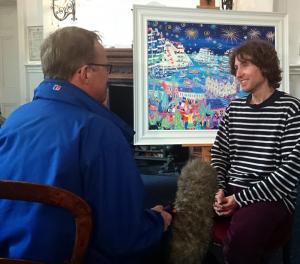 BBC Spotlight & Radio Cornwall Interview John Dyer about the Tall Ships Regatta 2014