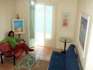 Toyah Willcox selects John Dyer and Joanne Short Art for Menton Apartment John Dyer Gallery