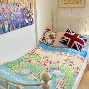 Wrap yourself up in art with our amazing vintage style art fleece blankets