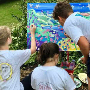 Porloe Farm 'Porlofest' day - art for health and wellbeing John Dyer Gallery
