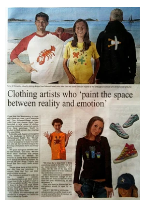 Clothing artists who 'paint the space between reality & emotion' John Dyer Gallery