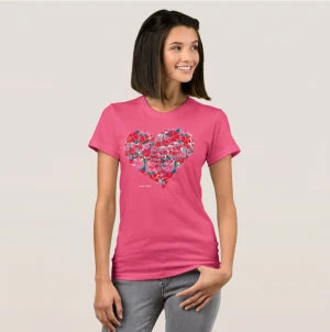 The Art of Summer. T-shirts designed by our artists John Dyer Gallery