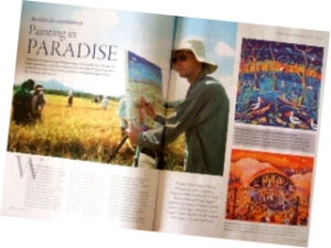 Artists and Illustrators Magazine write major feature on John Dyer’s Environmental paintings John Dyer Gallery