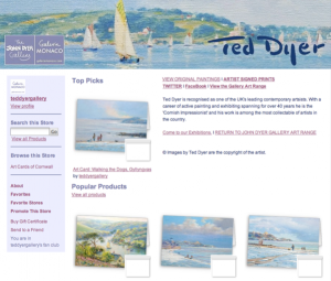 Ted Dyer Art Card Range Launched