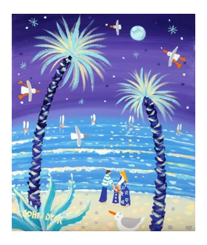 12x10 inch Painting by John Dyer Sells at auction for £650 to support the Children’s Hospice South West Precious Lives Appeal John Dyer Gallery