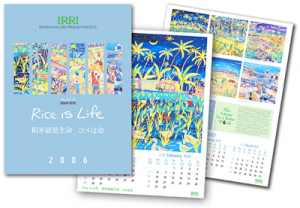 John Dyer Rice is Life Calendar launched by IRRI in Asia