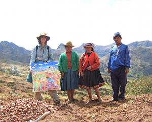 John Dyer - United Nations Year of the Potato. Peru. John Dyer Gallery