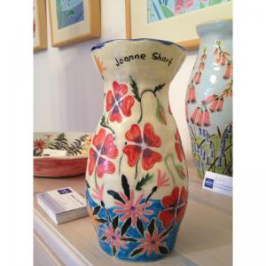 Joanne Short Cornish Art Ceramics range exhibition launch John Dyer Gallery