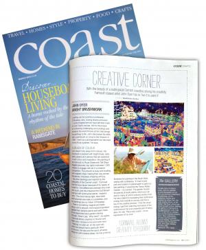 Coast Magazine Feature Artist John Dyer