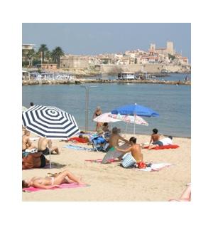 Antibes - Boules and Babes John Dyer Gallery