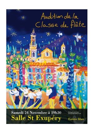 John Dyer painting on French Music Poster John Dyer Gallery