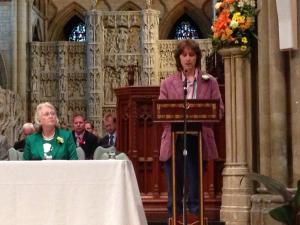 John Dyer-Guest of Honour and Inspirational Speaker at Truro Cathedral