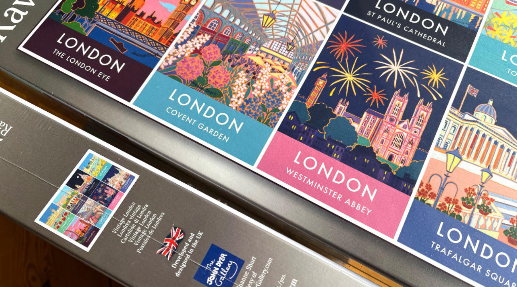 Taking a tour around London with a jigsaw puzzle