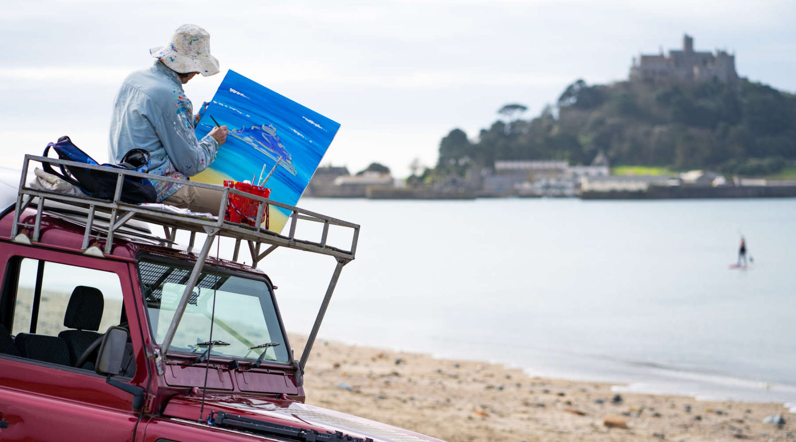 Cornwall artists: Where do artists paint in Cornwall? St Michael's Mount John Dyer Gallery