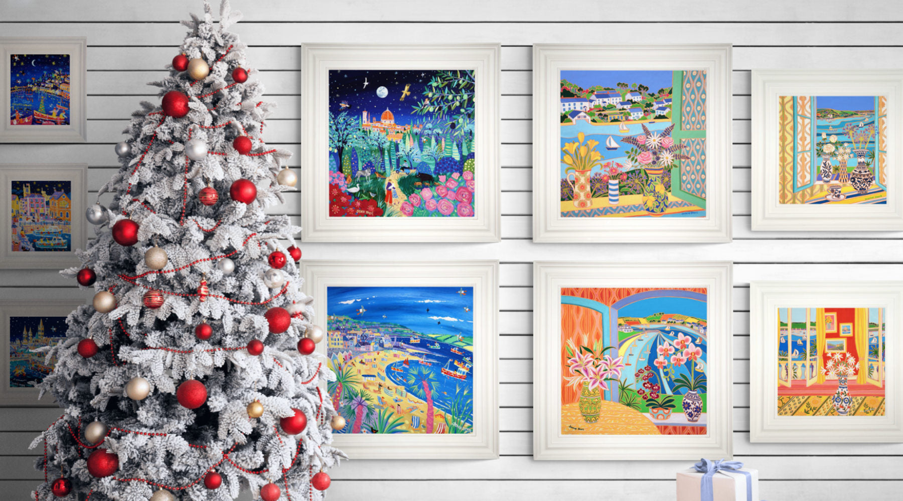 New paintings on sale at the John Dyer Gallery Christmas exhibition