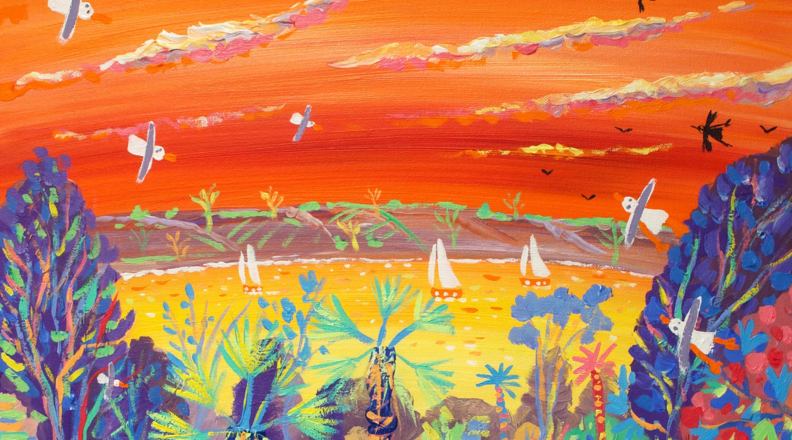 Sunset Painting: Discover the Beauty of Nature Through Art John Dyer Gallery