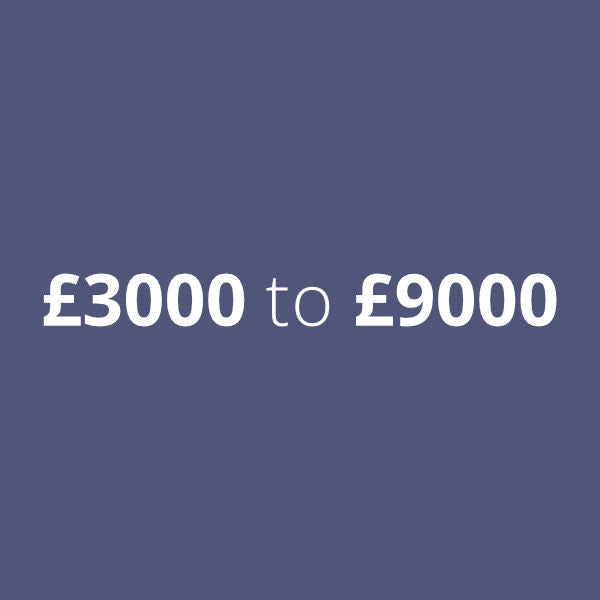 Art: £3000 to £9000