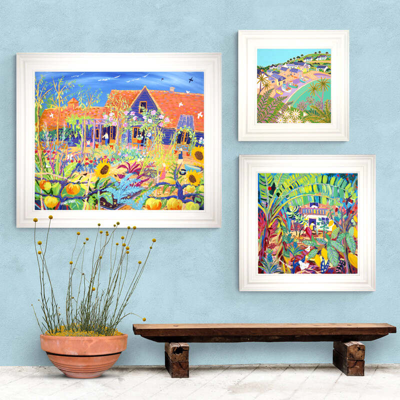 Garden painting by artist Joanne Short