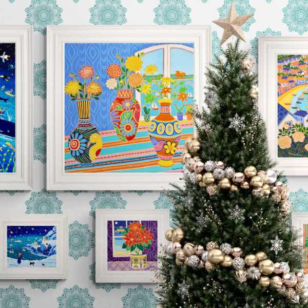 Cornish artist John Dyer pictured in the Porthmeor studios St Ives in Cornwall