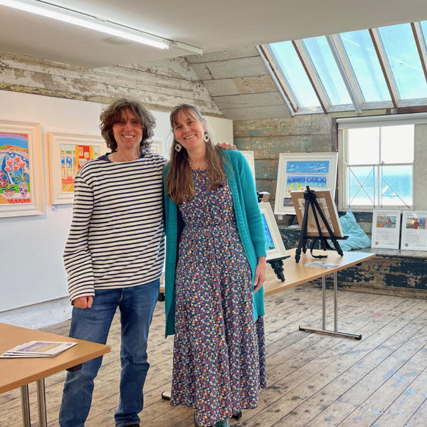 St-Ives-Easter-Exhibition-2024-On-The-Beach John Dyer Gallery