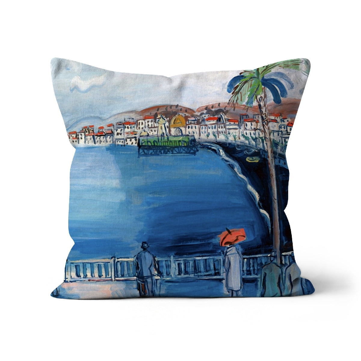 'Baie des Anges, Nice, France' Classic Art Cushion by Raoul Dufy