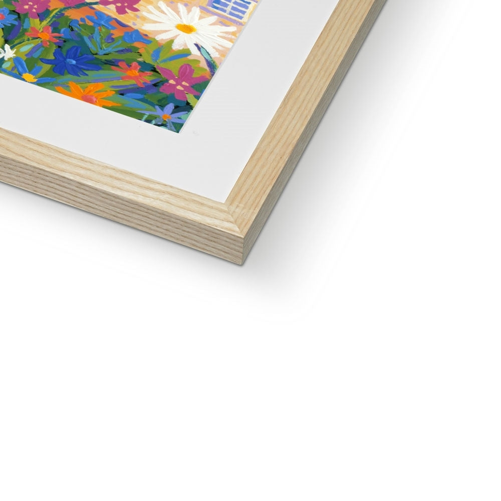 John Dyer Framed Open Edition Cornish Art Print. 'Sailing Beneath the Eclipse, Falmouth, Cornwall'.