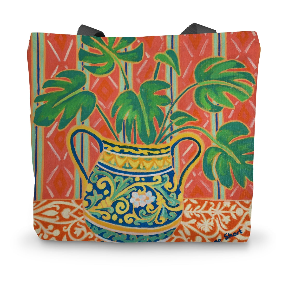 Cheese Plants by Joanne Short Canvas Tote Bag