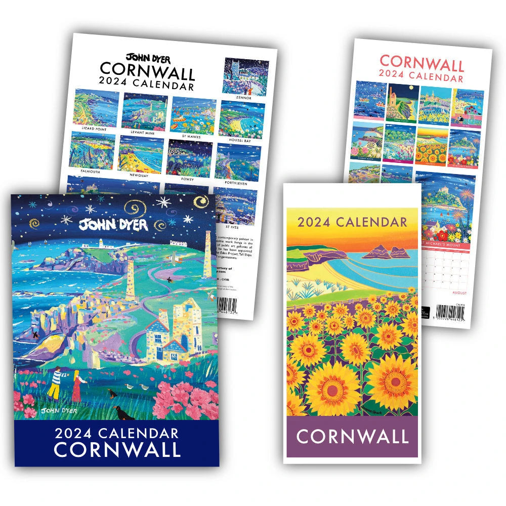 John Dyer & Joanne Short 2024 Art Calendar bundle set John Dyer Gallery