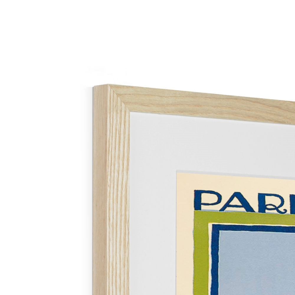 Vintage Travel Poster Print of Menton, France by Roger Broders. Open Edition Fine Art Print. Historic Art Framed and Mounted Print