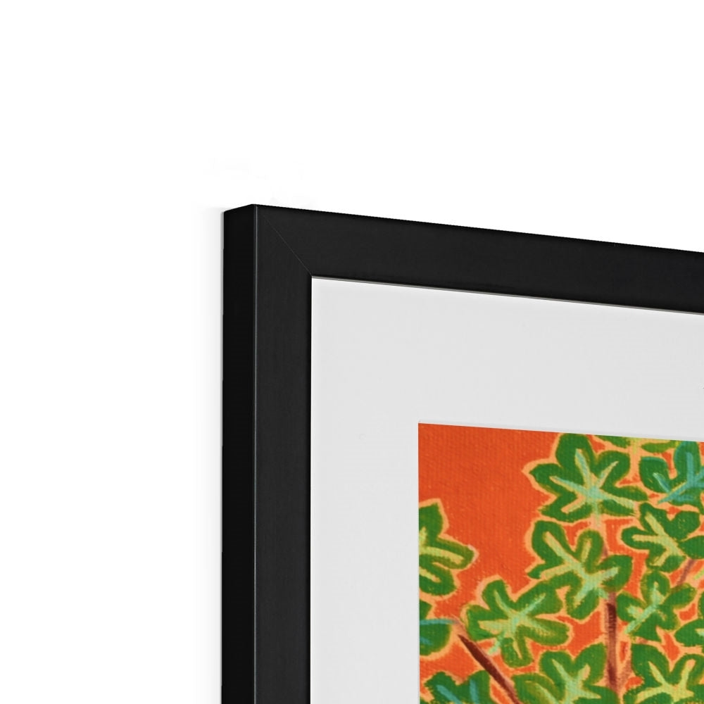 Joanne Short Framed Open Edition Cornish Art Print. 'The Painted Garden, Chelsea Flower Show'