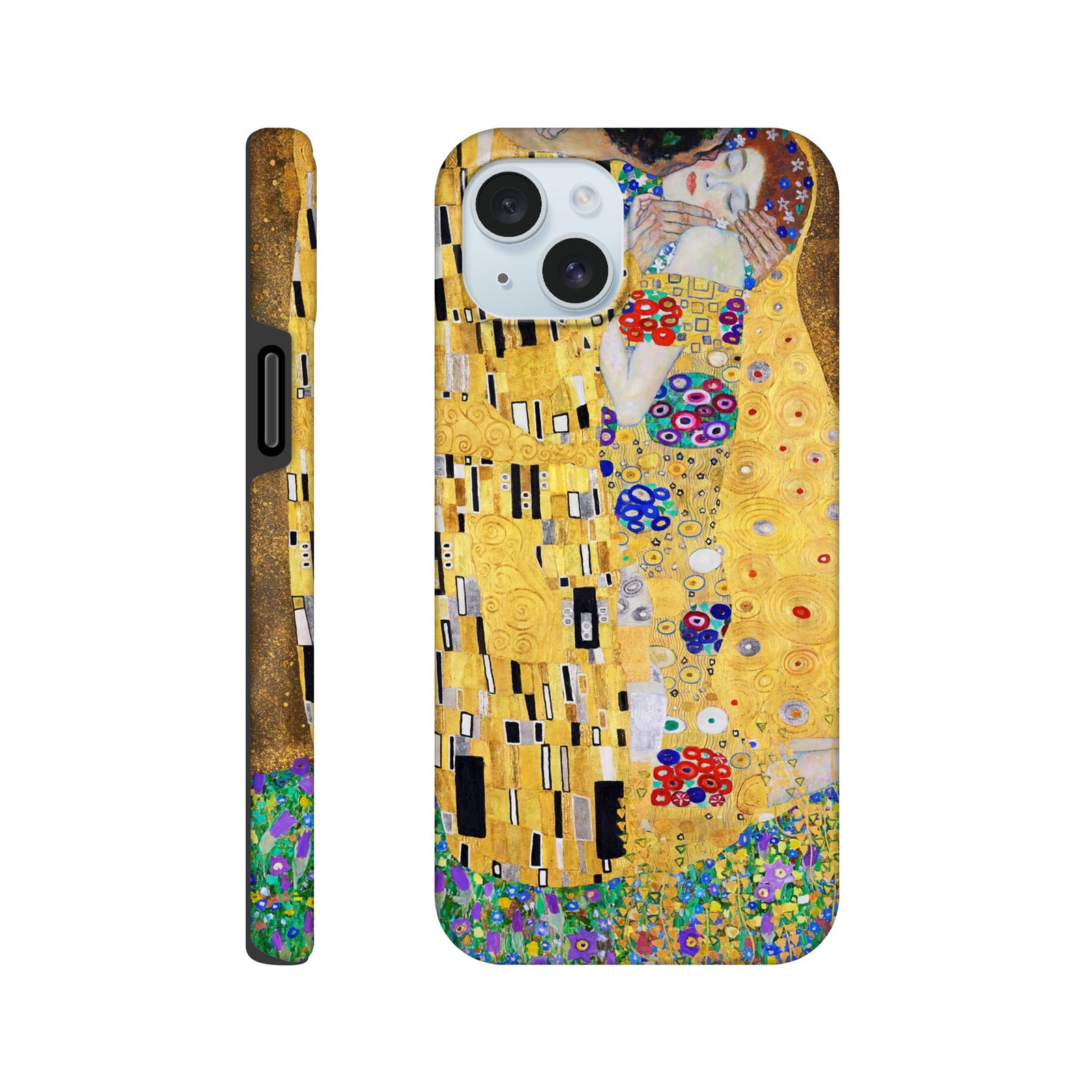Tough Art iPhone Case. 'The Kiss'. Artist Gustav Klimt.