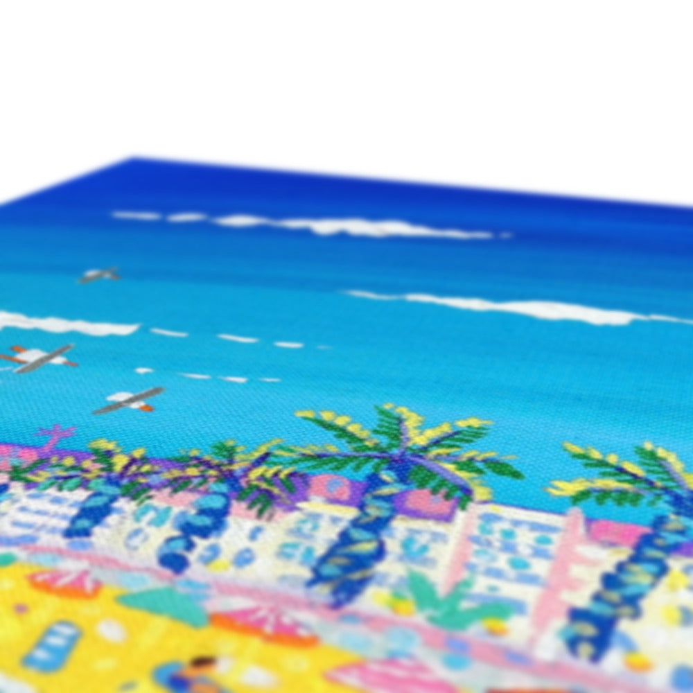 Sexy Curves, Nice, France. Hotel Negresco. Canvas Art Print by John Dyer