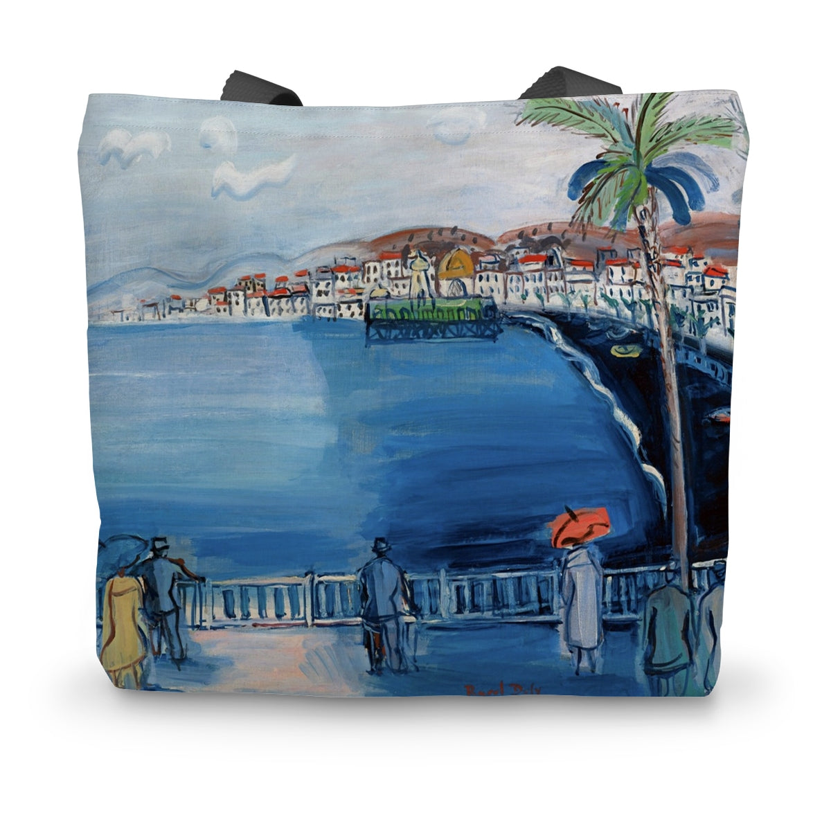 Baie des Anges, Nice, France by Raoul Dufy. Classic Art Canvas Tote Bag