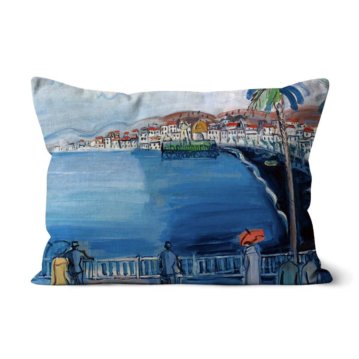 'Baie des Anges, Nice, France' Classic Art Cushion by Raoul Dufy