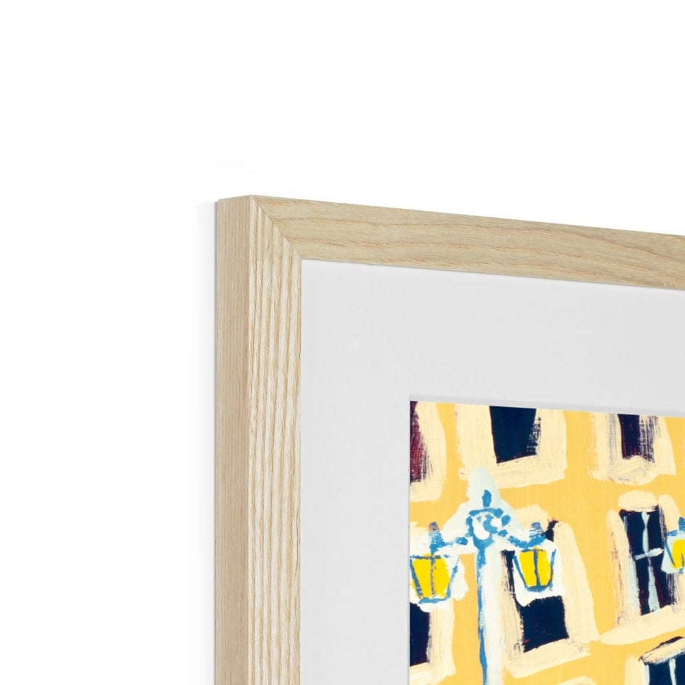 John Dyer Framed Open Edition Seaside Art Print. 'Flags on the Palace Pier, Brighton'