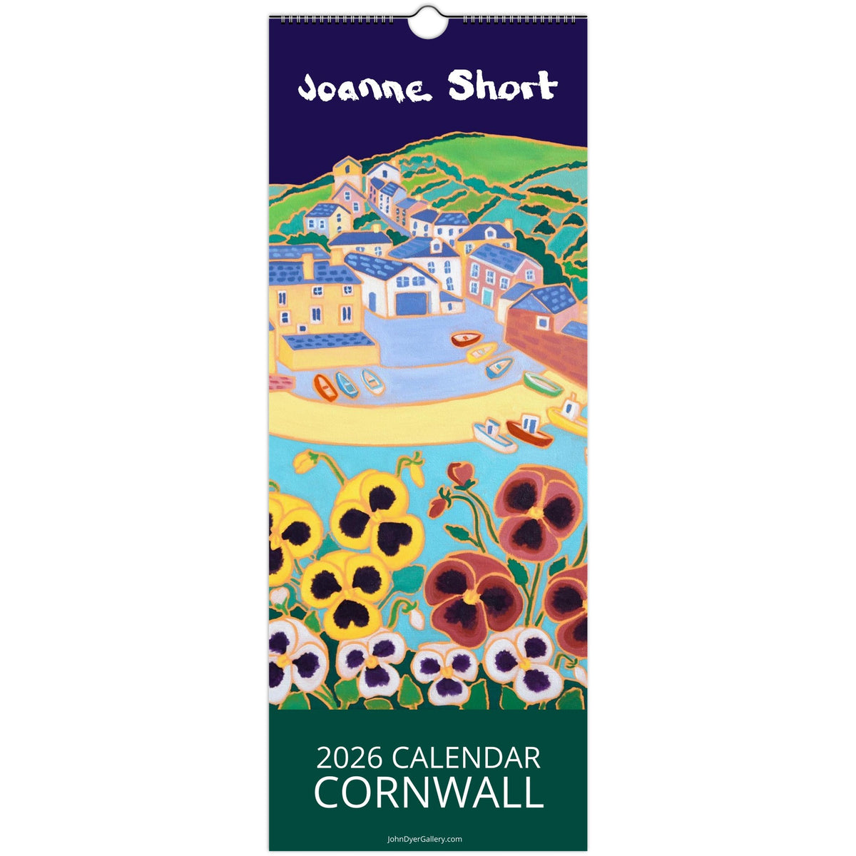 Joanne Short 2026 Cornwall Wall Art Calendar