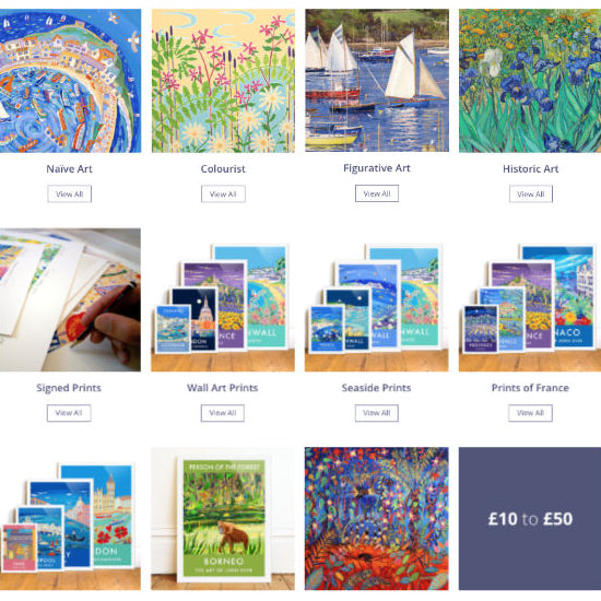 Explore our art categories by genre, subject and price