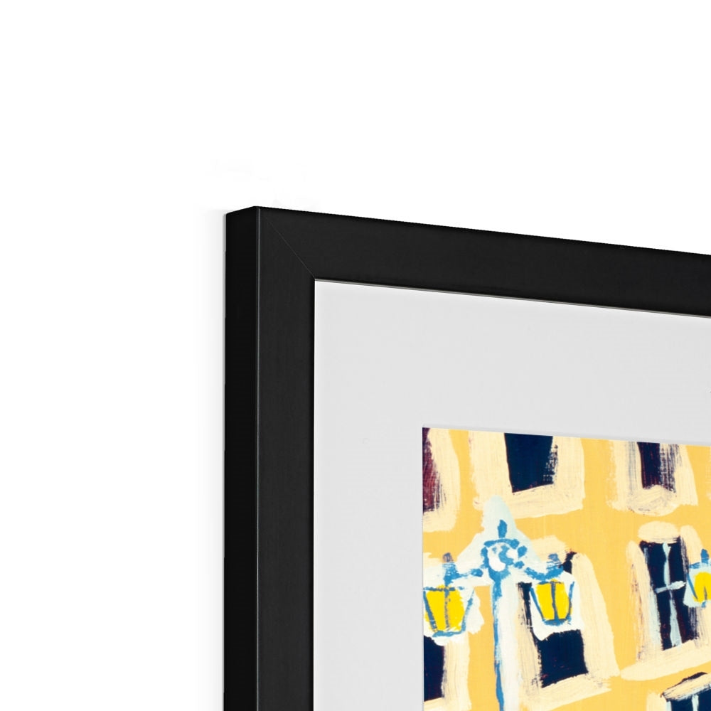 John Dyer Framed Open Edition Seaside Art Print. 'Flags on the Palace Pier, Brighton'