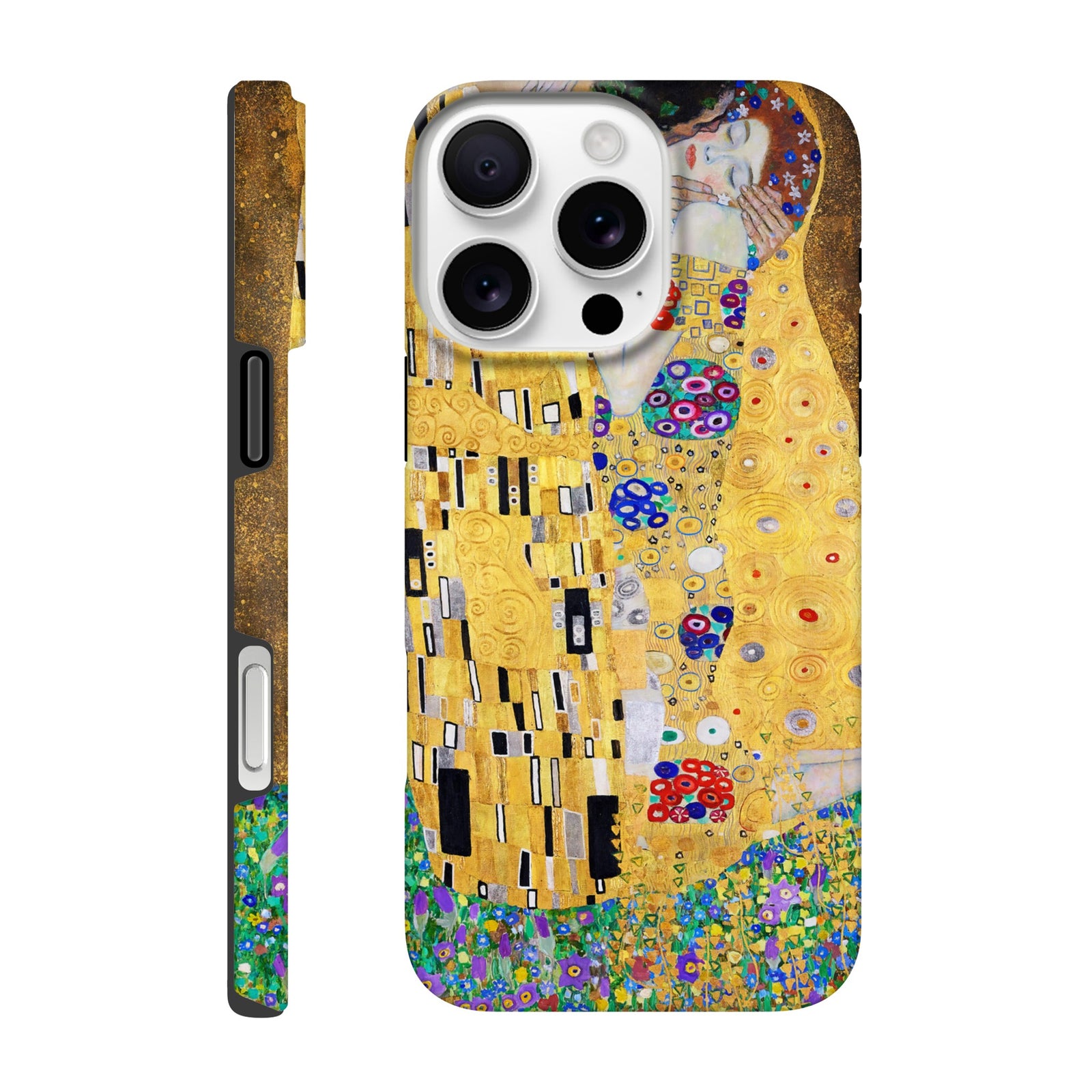 Tough Art iPhone Case. 'The Kiss'. Artist Gustav Klimt.