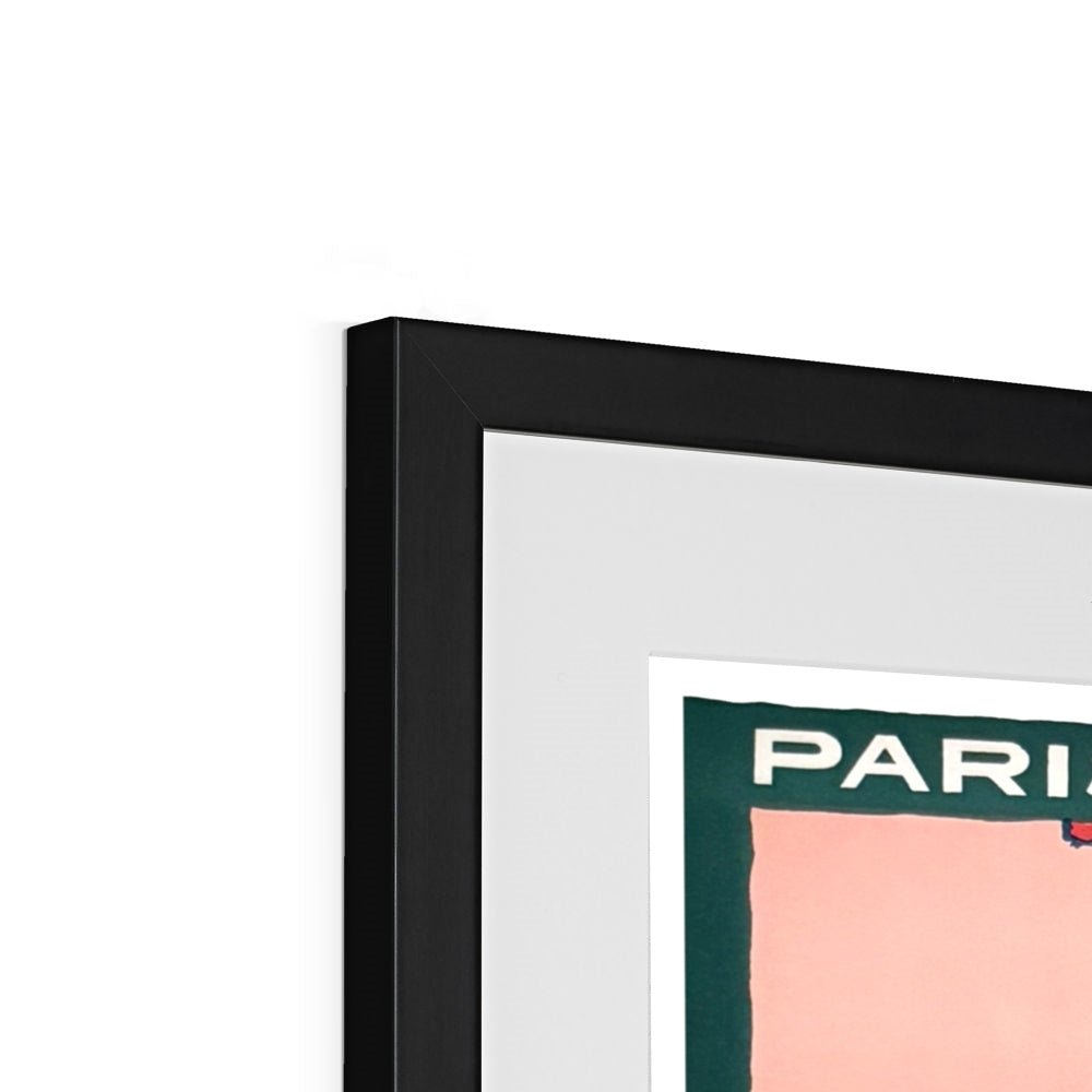 Vintage Travel Poster Print of Monte-Carlo, Monaco by Roger Broders. Open Edition Fine Art Print. Historic Art Framed and Mounted Print