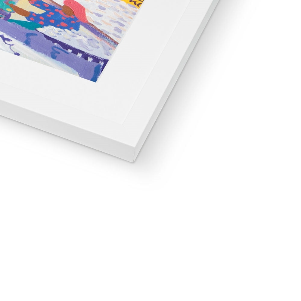 John Dyer Framed Open Edition Art Print. 'The Rice Market, Los Baños, the Philippines'