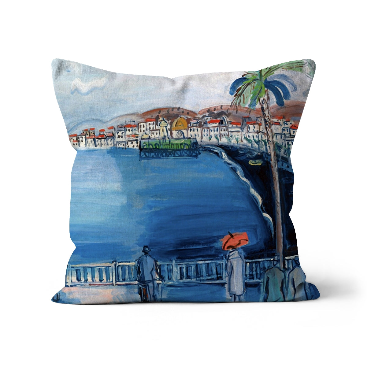 'Baie des Anges, Nice, France' Classic Art Cushion by Raoul Dufy