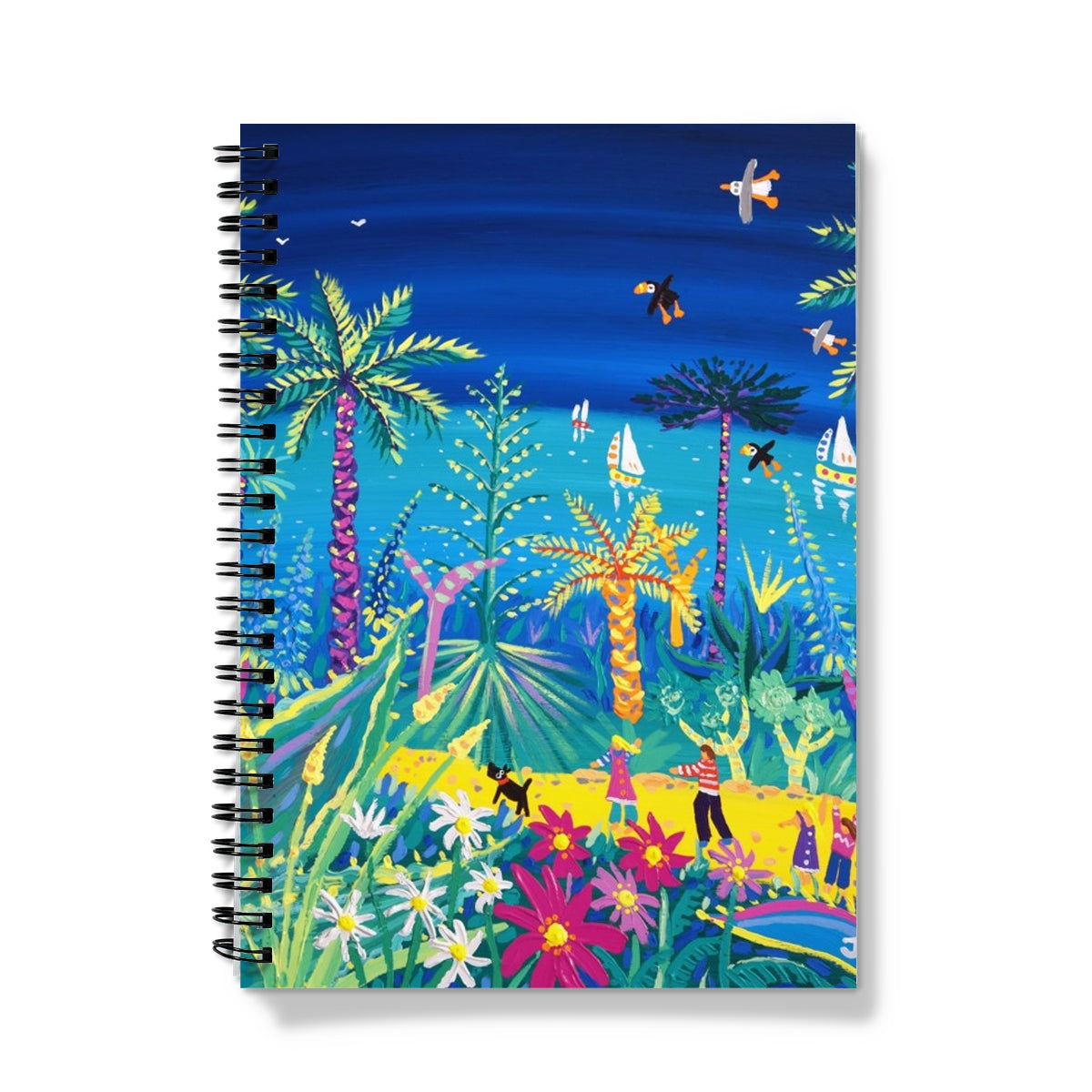 Tresco Abbey Garden - Contemporary Art Notebook by John Dyer