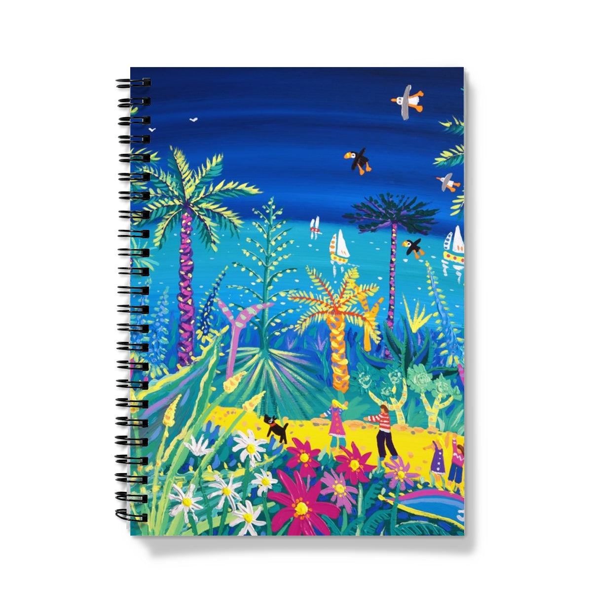 Tresco Abbey Garden - Contemporary Art Notebook by John Dyer