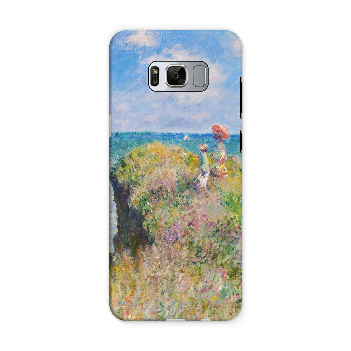 &#39;Cliff Walk at Pourville&#39; by Claude Monet. Historic Art Tough Phone Case