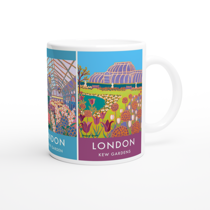 London Eye Art Mug by Joanne Short