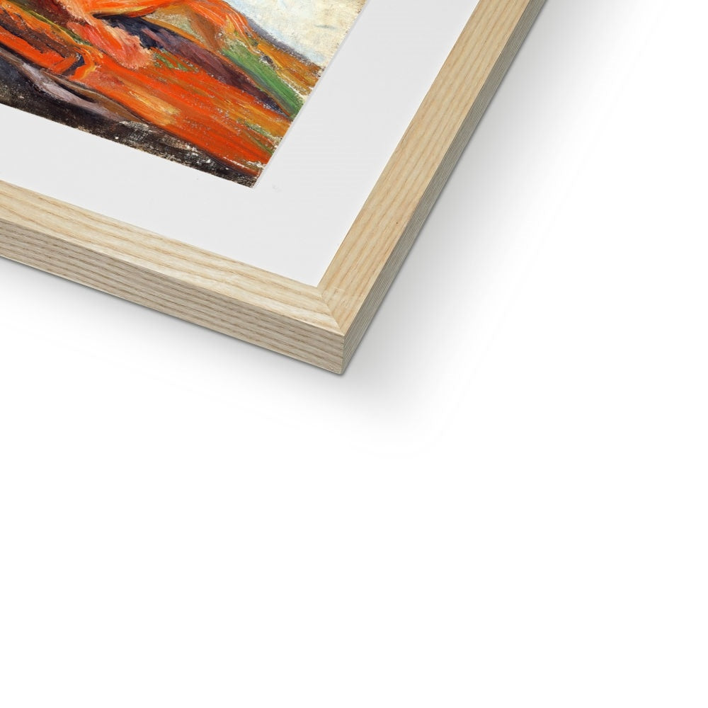 &#39;Still Life with Peonies&#39; Still Life by Paul Gaugin. Framed Open Edition Fine Art Print. Historic Art